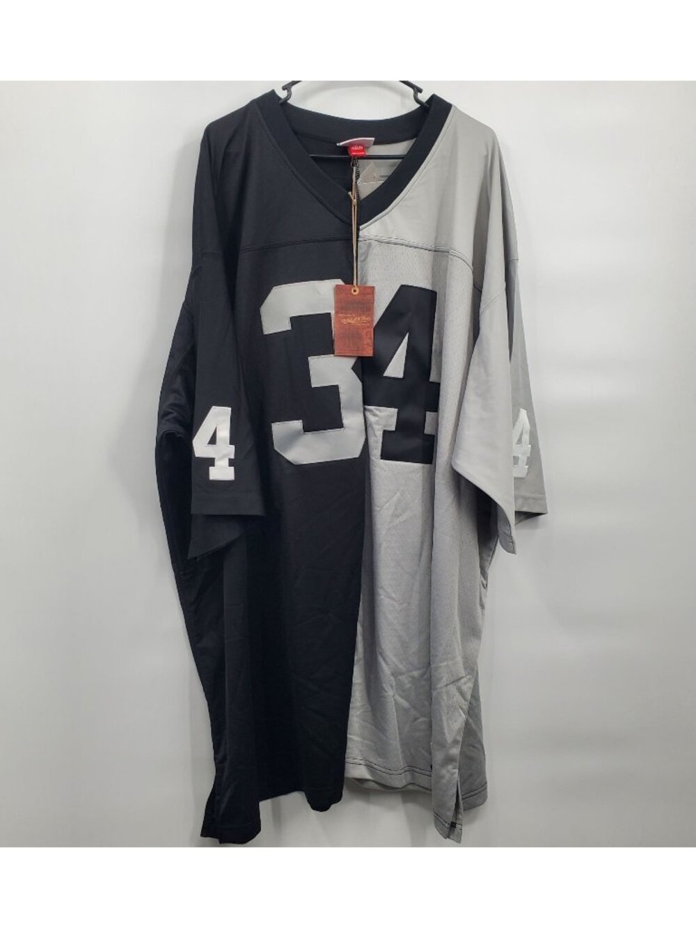 Mitchell & Ness NFL Bo Jackson Split Legacy Jersey Men Size 6XL NWT Raiders